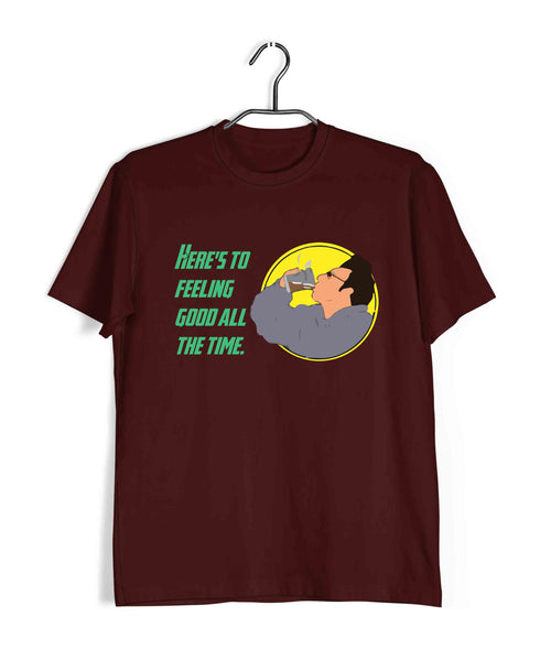 6 KRAMER TV Series Casual Graphic Printed T-Shirt for Men